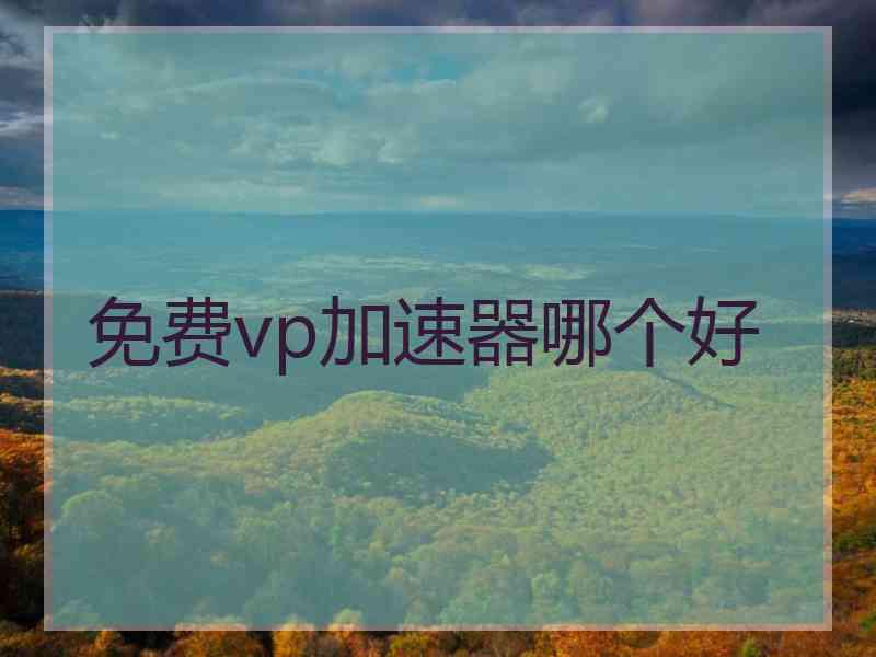 免费vp加速器哪个好