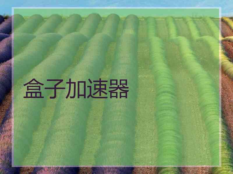盒子加速器