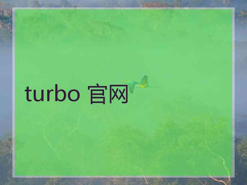 turbo 官网
