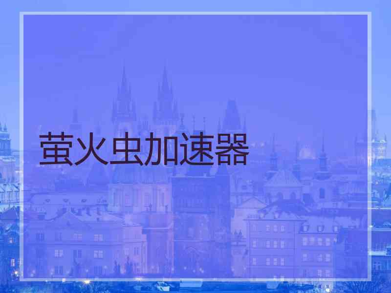 萤火虫加速器