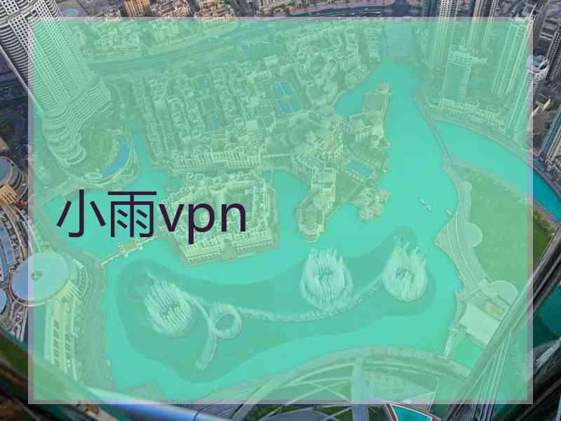 小雨vpn