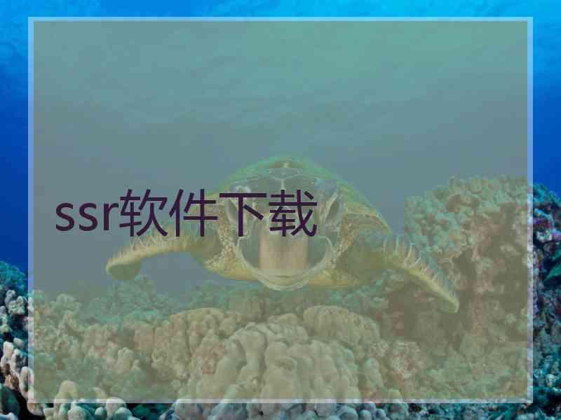 ssr软件下载