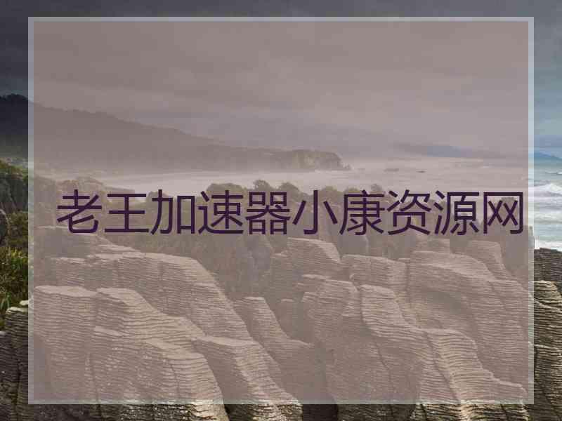 老王加速器小康资源网