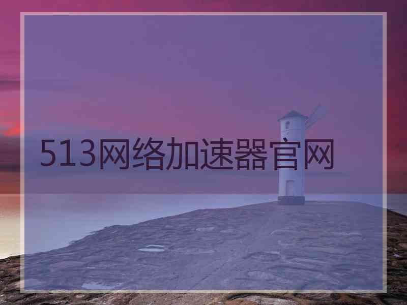 513网络加速器官网