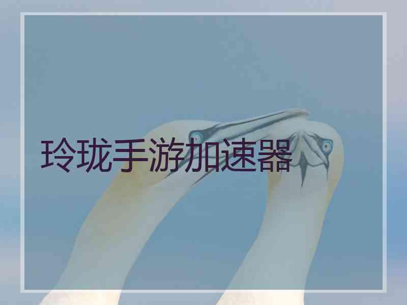 玲珑手游加速器