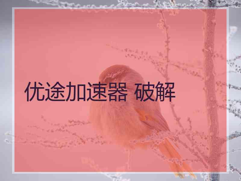 优途加速器 破解