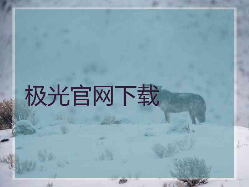 极光官网下载