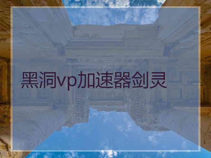 黑洞vp加速器剑灵
