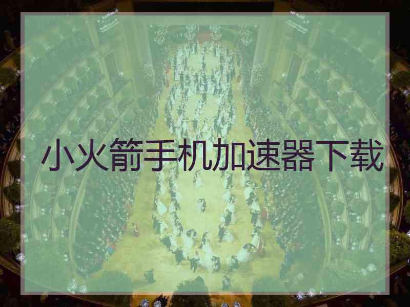 小火箭手机加速器下载