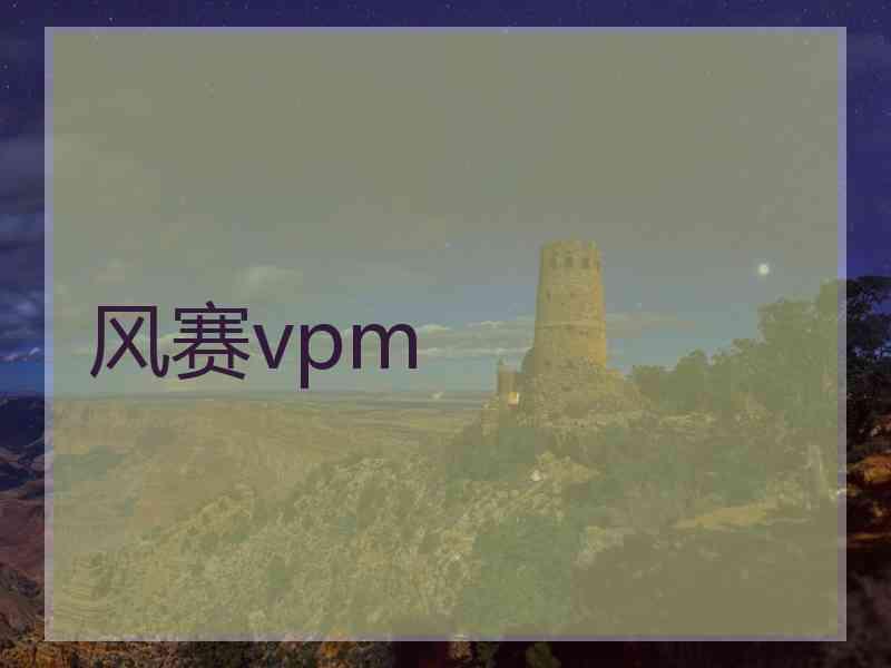风赛vpm