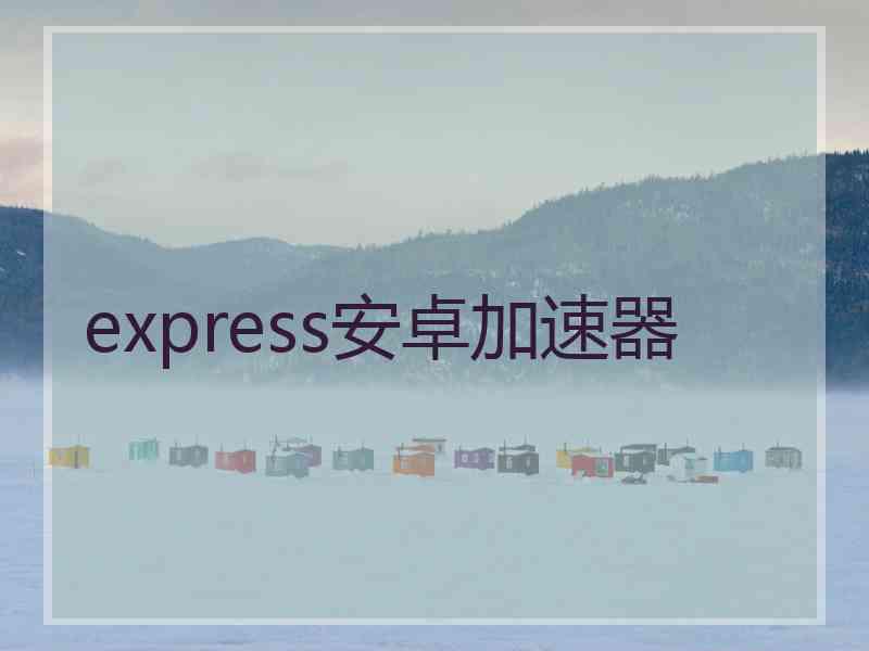 express安卓加速器