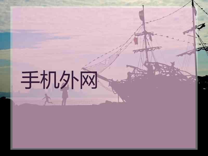 手机外网