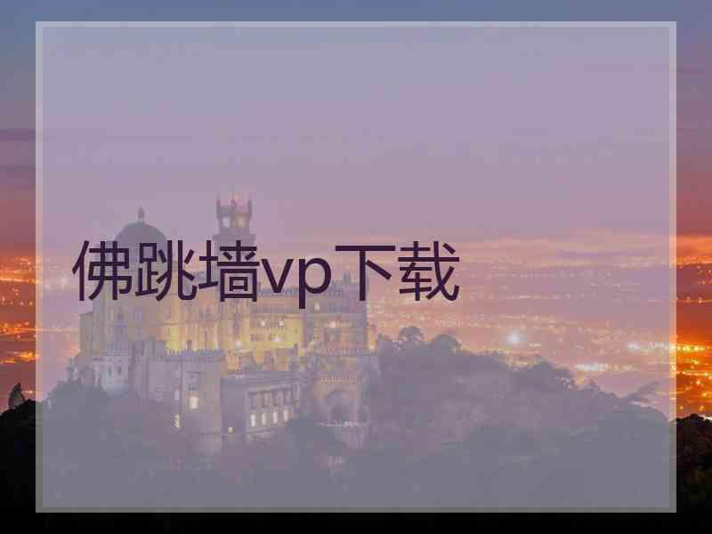 佛跳墙vp下载