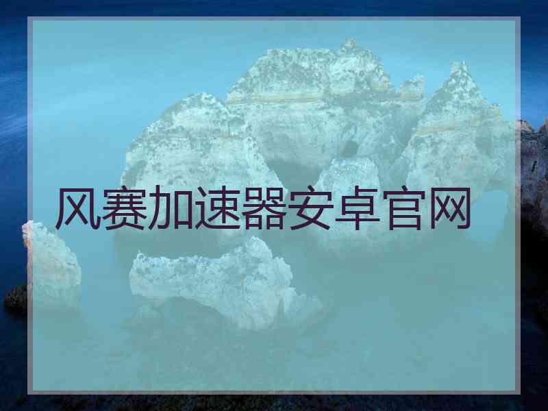 风赛加速器安卓官网