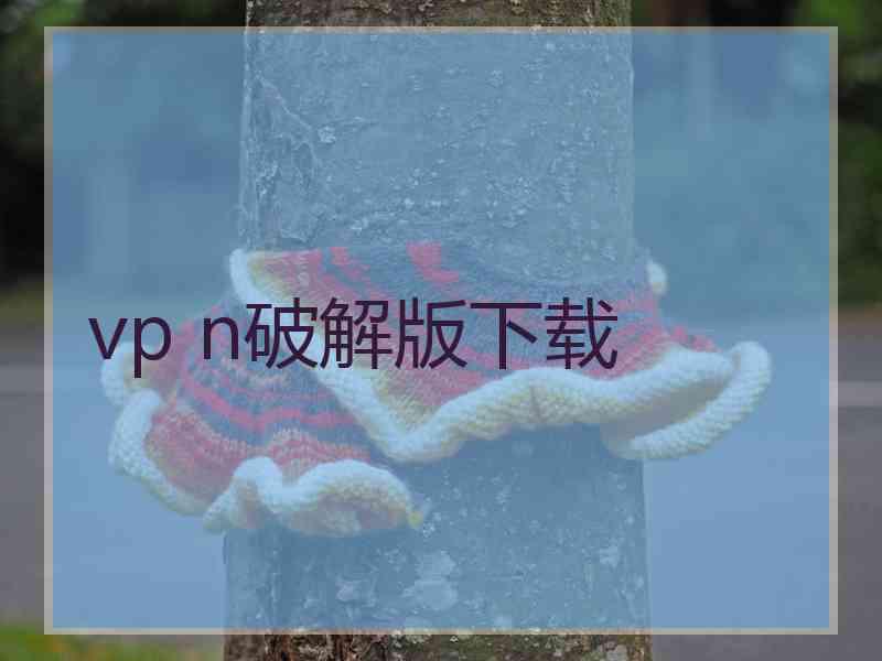 vp n破解版下载