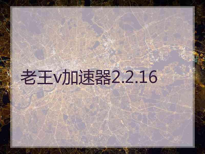 老王v加速器2.2.16