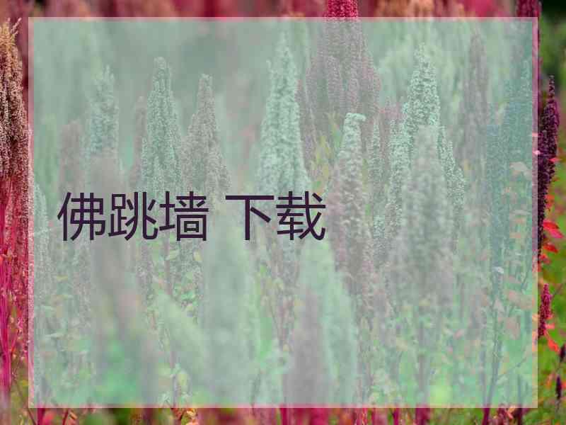 佛跳墙 下载