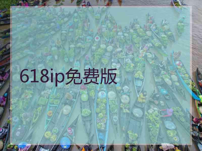 618ip免费版