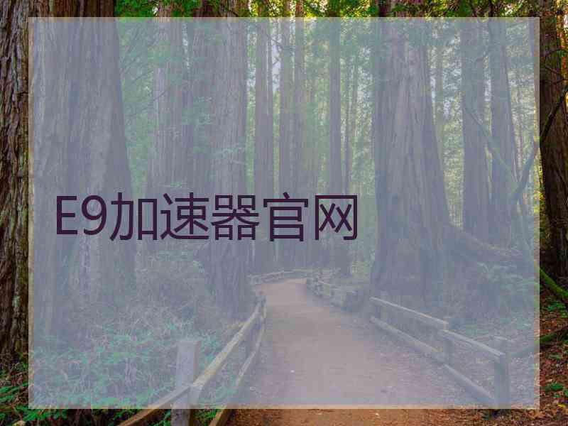 E9加速器官网