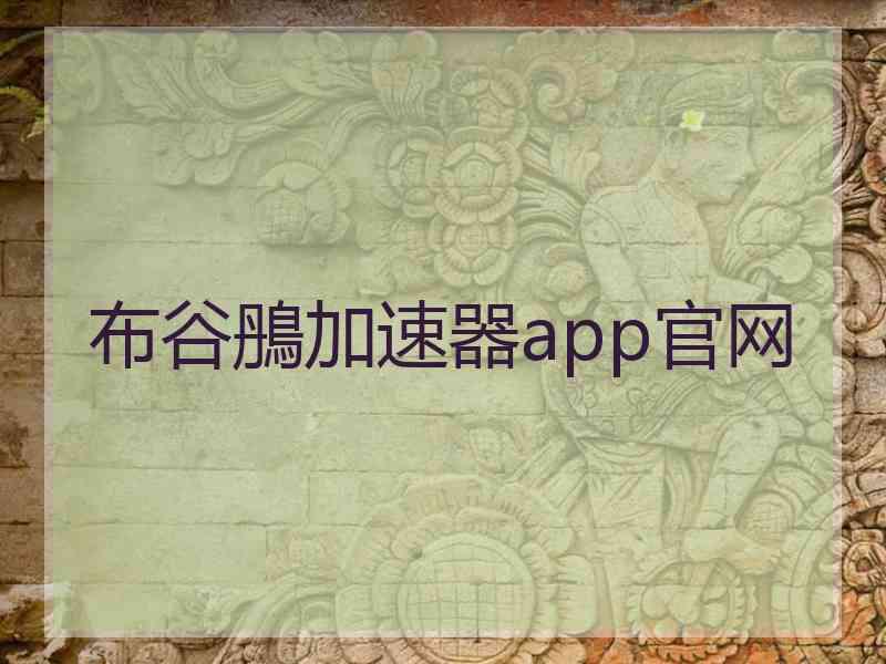 布谷鴅加速器app官网